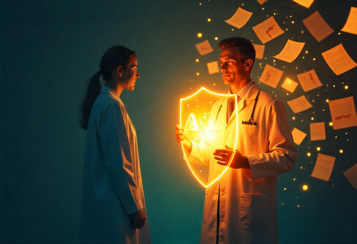 AI shield protects physicians