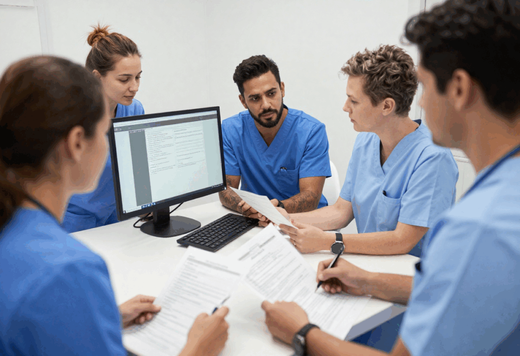 AI medical charting improving documentation consistency for divers