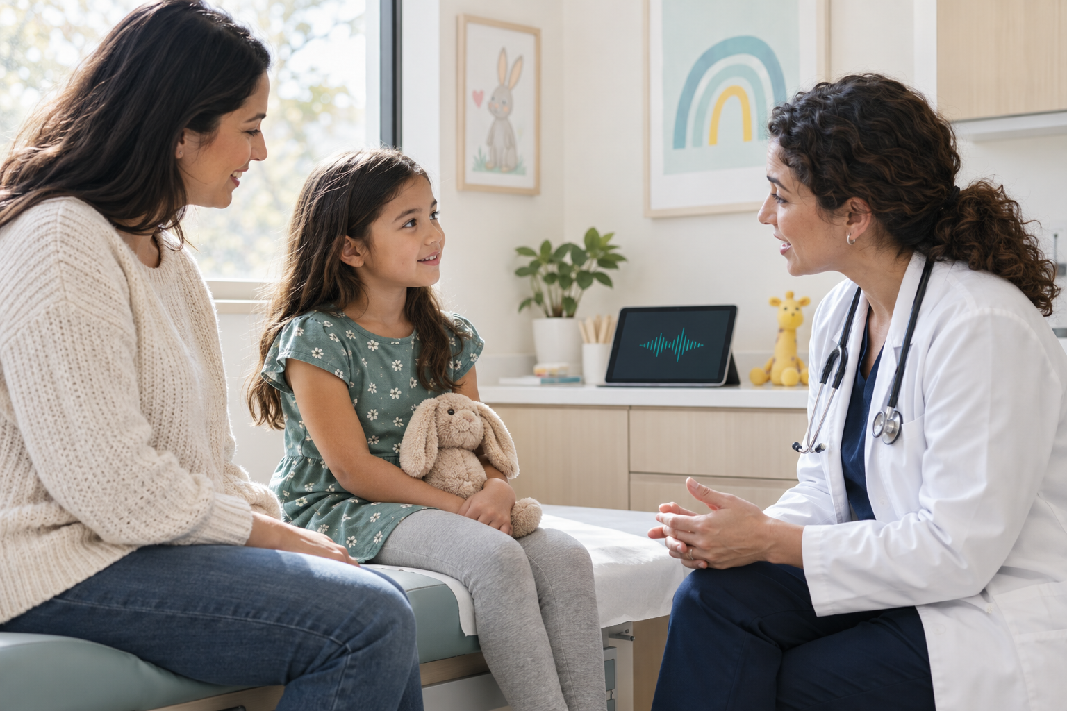AI Medical Scribes in Pediatrics: Parents, Consent and Multi-Speaker Visits