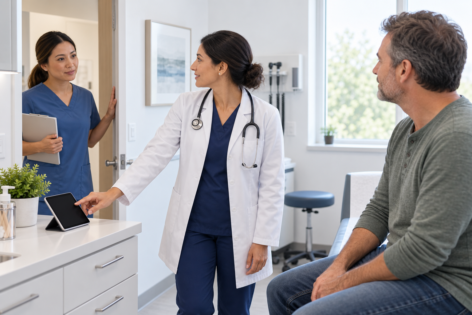 Asistentes médicos con IA para clínicas ambulatorias y centros de atención de urgencias: una guía práctica de flujo de trabajo.